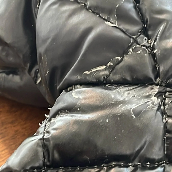 Moncler BAIEL Black Women Quilted Coat Jacket  Small made in Italy - with flaws - Picture 16 of 17